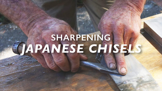 sharpening japanese chisels